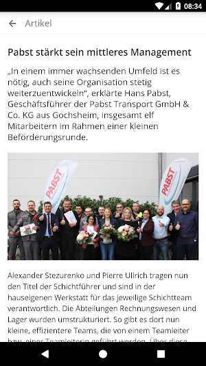 PABSTnews - die App von Pabst Screenshot 2
