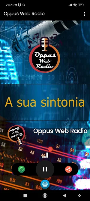 Oppus Web Rádio Screenshot 1
