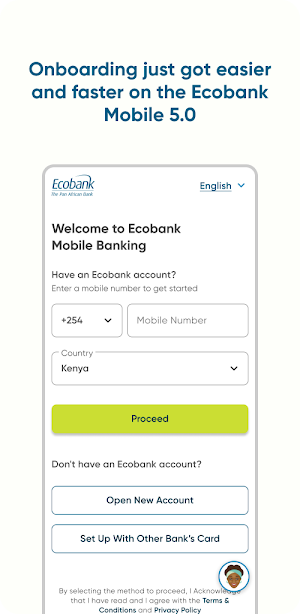 Ecobank Mobile Screenshot 0