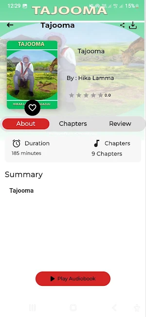 Oromo Book Screenshot 3