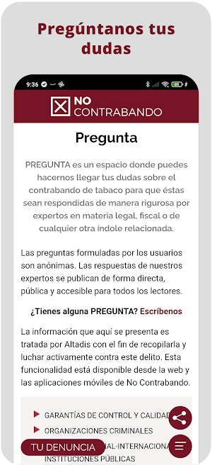 NO Contrabando - Actualidad Screenshot 3