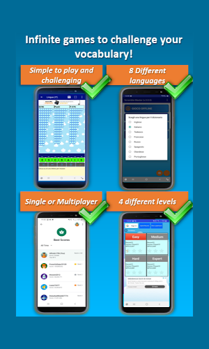 Scrambled Master Word Games PRO Screenshot 0