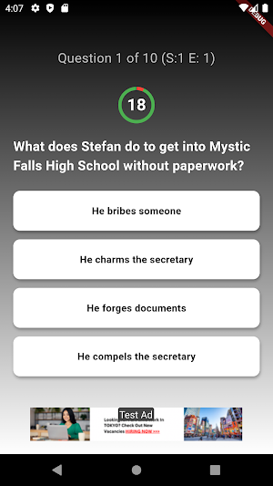 The Vampire Diaries Quiz Screenshot 1