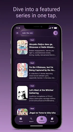 UToon: Webtoon Reader Screenshot 1