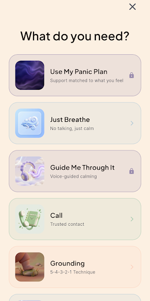 Klyra - Panic & Anxiety Relief Screenshot 3