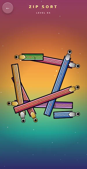 Zip Sort: Untangle Puzzle Screenshot 3