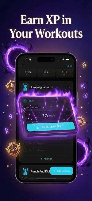 GymLevels: Ranked Gym Workouts Screenshot 1