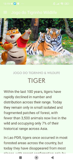 Tigrinho & Fortune Tiger Screenshot 0