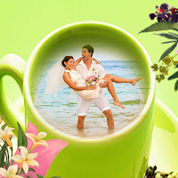 Coffee mug photo frames
