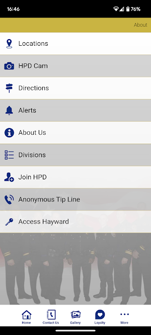 Hayward Police Department Screenshot 3