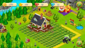 Family Farm Games Farming Town Screenshot 1