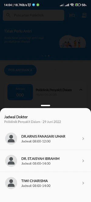Antrian Online RSUD Morowali Screenshot 3