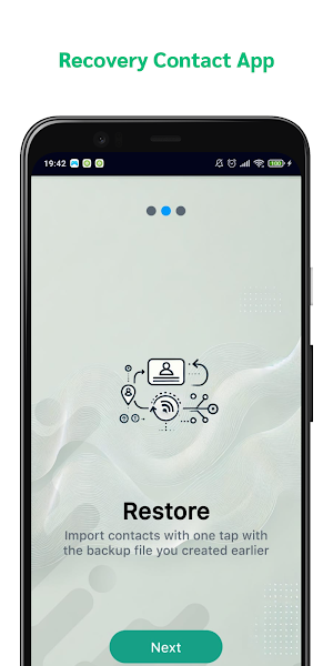 Recovery Contact App Screenshot 3