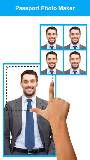 Passport photo maker Screenshot 0