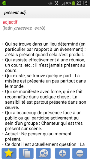 Dictionnaire Français Français Gratuit Screenshot 2