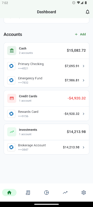 Menta Finance Screenshot 1