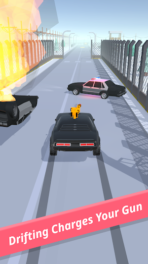 Battle Car - Police Escape Screenshot 0