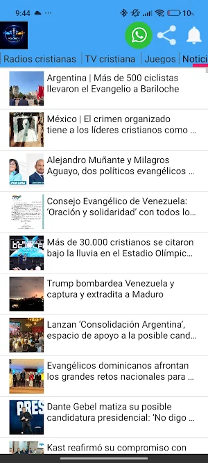 Red Int. De Radios Cristianas Screenshot 3