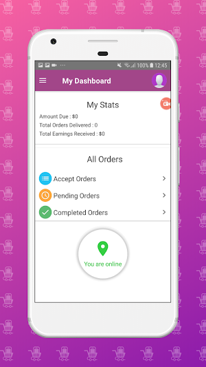Odoo Delivery Boy Application Screenshot 3