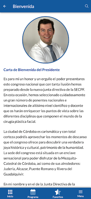 II Congreso Nacional SECPF Screenshot 2