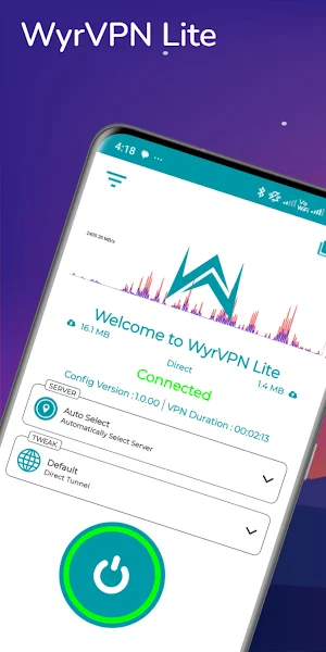 WyrVPN Lite (SSH/UDP/DNS/OVPN) Screenshot 0