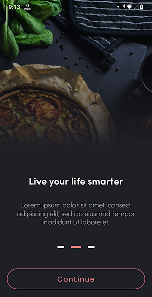 Pro Food Delivery  Flutter App Screenshot 1