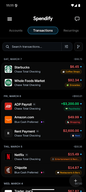 Spendify: Budget & Debt Payoff Screenshot 1