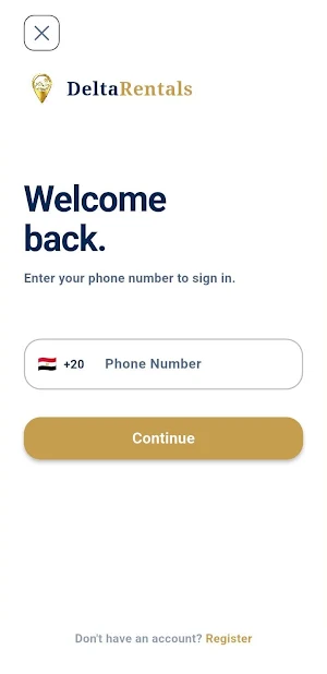 Delta Rentals Screenshot 0