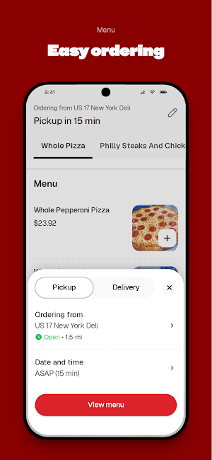 US 17 New York Deli Screenshot 2