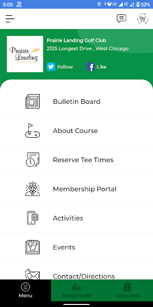 Prairie Landing Golf Club Screenshot 2