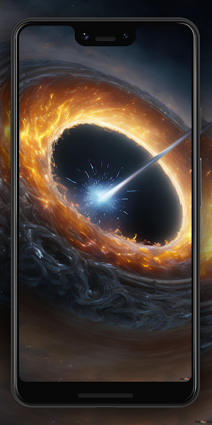 Void - Black Hole Wallpaper Screenshot 2