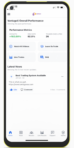 VantageX EA Screenshot 0