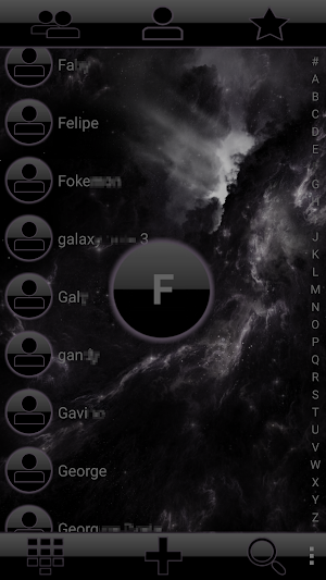 THEME SPACE 2 DARK EXDIALER Screenshot 2