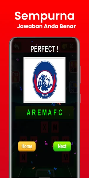 Tebak Klub Sepakbola Indonesia Screenshot 2