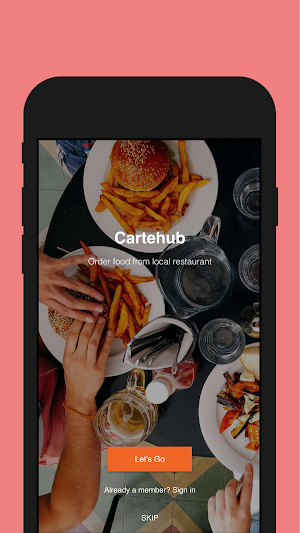 Cartehub Cuisines - Food & Drinks Delivery Screenshot 0