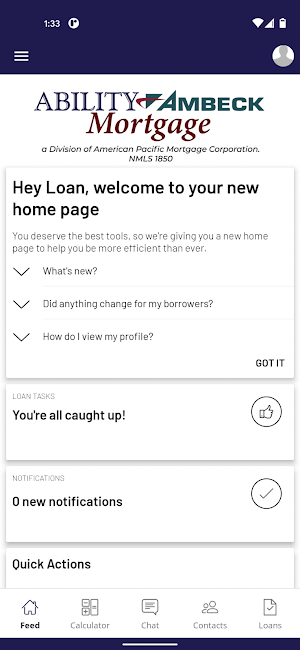 Ability Ambeck Mortgage Screenshot 0