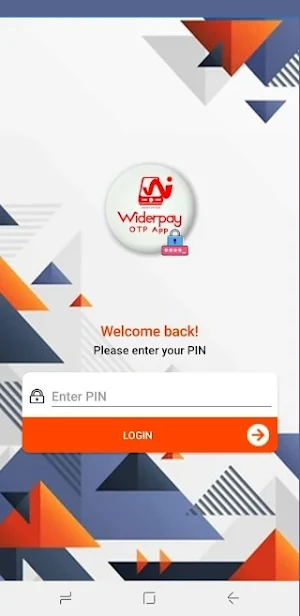 Widerpay otp app V2 Screenshot 0