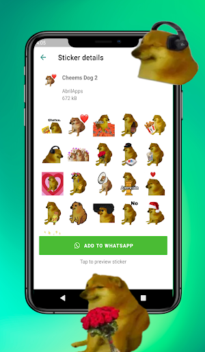 Dogs Stickers for WhatsApp Screenshot 3