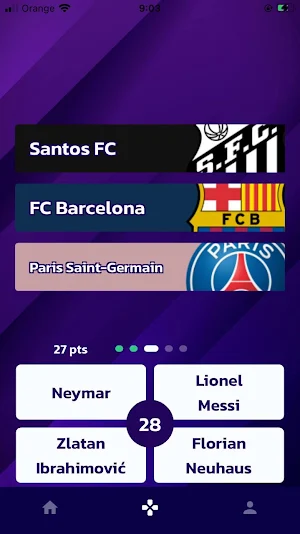 Footballer Quiz Screenshot 0