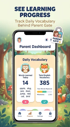 WordKids: English Word Puzzle Screenshot 2