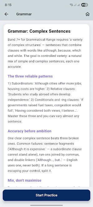 Practice for the TOEFL iBT Screenshot 2