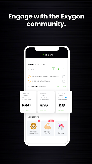 Exygon Health & Fitness Club Screenshot 1