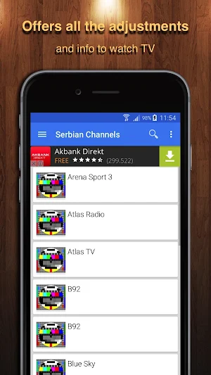 TV Bosnia Channel Data Screenshot 0