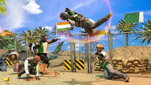 Army Battlefield Kung Fu Karate Fighting Screenshot 2