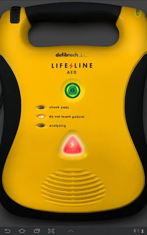 TabletAED trainer DefibTech Screenshot 3