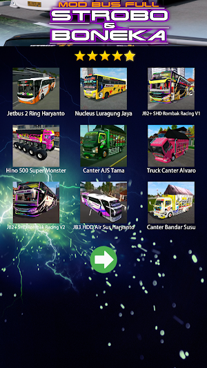 Full Strobe and Doll Bussid Mod Screenshot 1