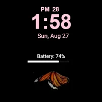 Butterfly with animation LX33