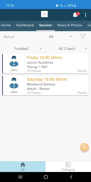 JT Fitness Screenshot 3