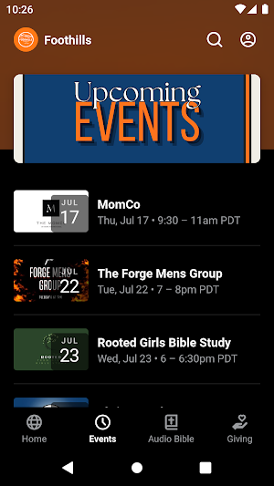 The Foothills Church Screenshot 1