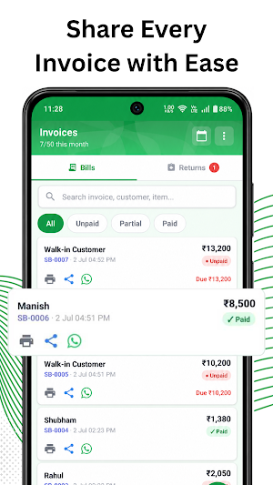 SabkaBill: Invoice Billing App Screenshot 2